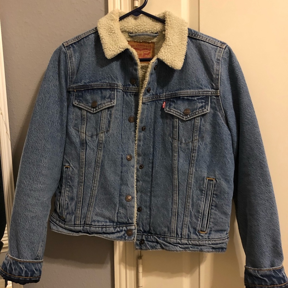 levi’s original sherpa denim jacket